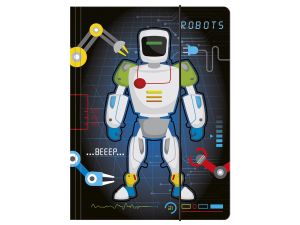 TECZKA Z GUMKĄ A4 ROBOTY 11