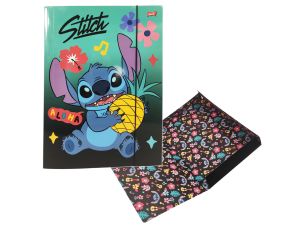 TECZKA Z GUMKĄ A4 STITCH MINT ALOHA MAJEWSKI