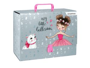 TECZKA Z RĄCZKĄ A4/95MM BALERINA STK