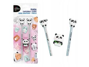 TEMPERÓWKA OŁÓWEK 3 SZTUKI PANDA ZESTAW KIDEA