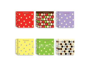 TORBA OZDOBNA PREZENTOWA PASTEL P-3 PIXEL