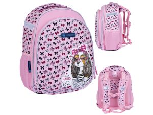 TORNISTER SZKOLNY SWEET DOG WITH BOWS ASTRA