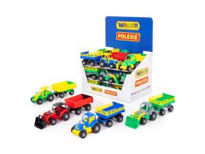 TRAKTOR Z PRZYCZEPĄ DISPLAY NR 21 50243 POLESIE