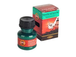 TUSZ KREŚLARSKI ART 2510 20G ZIELEŃ FTALOCYJANOWA
