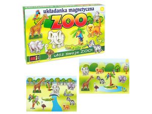 UKŁADANKA MAGNETYCZNA ZOO AMI PLAY