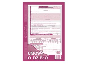 UMOWA O DZIEŁO A4 510-1