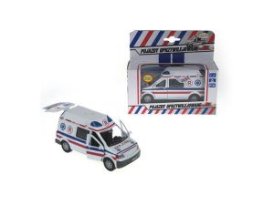 VAN KARETKA POGOTOWIA Z GŁOSEM 14CM HKG076