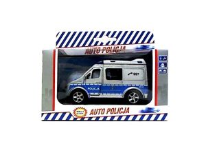 VAN POLICJA 11CM Z GŁOSEM WB 0992