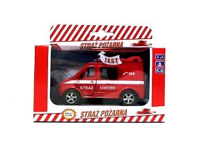 VAN STRAŻ 11CM Z GŁOSEM WB 1036