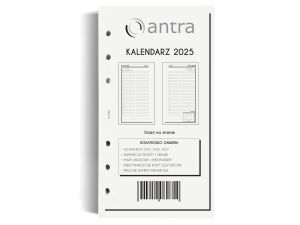 WKŁAD KALENDARZOWY B6 ST/DNS ANTRA