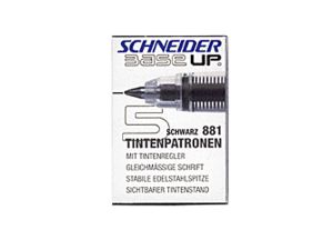 WKŁAD SCHNEIDER 881 CZARNY METAL DO PIÓR KULKOWYCH