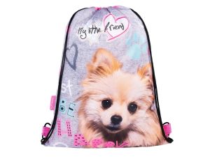 WOREK NA OBUWIE MY LITTLE FRIEND PINK DOG