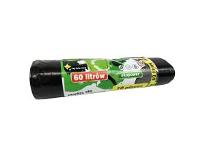WORKI NA ŚMIECI 60L 10 SZTUK SUPER MOCNE SPPED