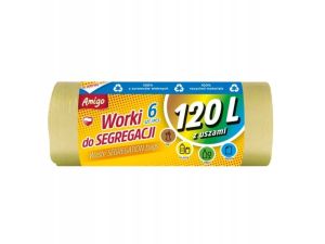 WORKI NA ŚMIECI DO SEGREGACJI 120L A'6 AMIGO