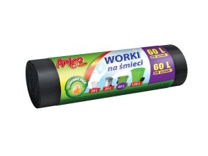 WORKI NA ŚMIECI HDPE 60L A'20 3220 AMIGO