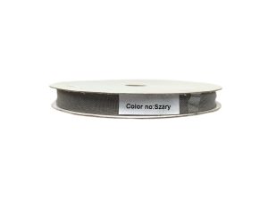 WSTĄŻKA NATURA 9MM X 10Y SZARA FLO-ART