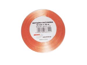 WSTĄŻKA SATYNOWA 12MM/32 KOLOR 124 ŁOSOŚ
