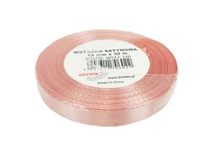 WSTĄŻKA SATYNOWA 12MM/32 KOLOR 146 GUMA BALONOWA