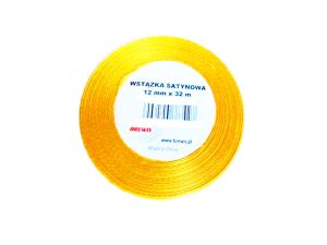 WSTĄŻKA SATYNOWA 12MM/32 KOLOR 17 ŻONKILOWA 