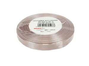 WSTĄŻKA SATYNOWA 12MM/32 KOLOR 92 PUDROWY RÓŻ
