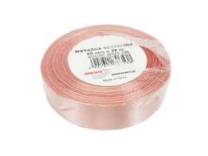 WSTĄŻKA SATYNOWA 25MM/32 KOLOR 146 GUMA BALONOWA