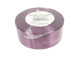 WSTĄŻKA SATYNOWA 38MM/32 KOLOR 171 ŚLIWKOWY