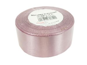 WSTĄŻKA SATYNOWA 38MM/32 KOLOR 91 C. PUDROWY RÓŻ