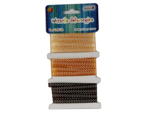 WSTĄŻKA SATYNOWA WSS-06-01 W KROPKI ALIGA