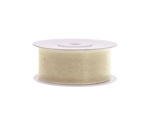 WSTĄŻKA SZYFONOWA 50MM/22MB KREMOWA WSZYF50-010