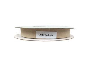 WSTĄŻKA ZAMSZOWA 15MM X 5Y LATTE FLO-ART
