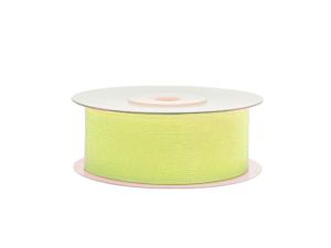 WSTĄŻKI ORGANZA 017 3/50 ŻÓŁTA