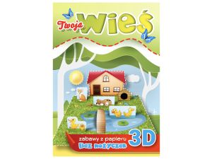 WYCINANKA Z PAPIERU BEZ NOŻYCZEK 3D TWOJA WIEŚ MD