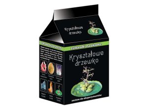 ZABAWKI NAUKOWE KRYSZTAŁOWE DRZEWKO RANOK