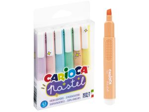 ZAKREŚLACZ PASTEL CARIOCA 6 KOL.