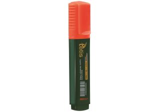 ZAKREŚLACZ PŁASKI ORANGE KOŃCÓWKA ŚCIĘTA KW015-P