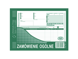 ZAMÓWIENIE OGÓLNE A5 331-3