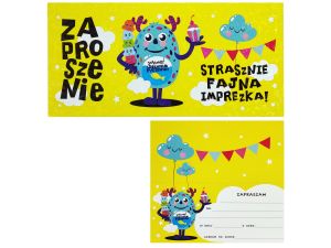 ZAPROSZENIE POTWOREK A'5 HENRY