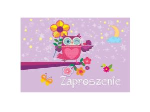 ZAPROSZENIE ZZ-070 PASSION URODZINY