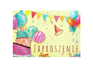 ZAPROSZENIE ZZ-073 PASSION URODZINY