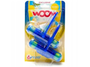ZAWIESZKA DO TOALETY WC WOOM BLUE 2X55G LEMON