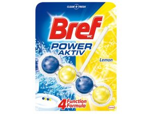 ZAWIESZKA DO WC KULKI POWER ACTIV LEMON 50G BREF