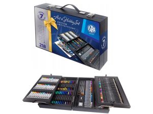 ZESTAW ARTYSTYCZNY DREWNIANY ART&HOBBY 218 ELEMENTÓW ASTRA