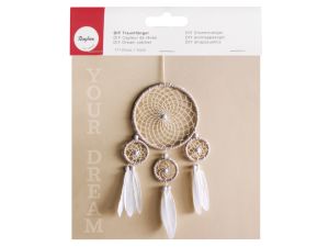 ZESTAW DIY ŁAPACZ SNÓW BEŻOWY RY-66046000
