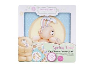 ZESTAW DO DECOUPAGE - RAMKA - FOREVER FRIENDS 