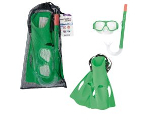 ZESTAW DO NURKOWANIA 25019 BESTWAY ZIELONY