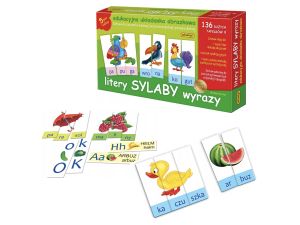 ZESTAW EDUKACYJNY LITERY, SYLABY, WYRAZY ADAMIGO