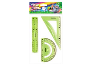 ZESTAW GEOMETRYCZNY 3 ELEMENTOWY 15CM BAMBINO