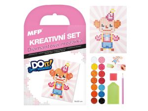 ZESTAW KREATYWNY DIAMENT MOZAIKA KLAUN 1042144 MFP