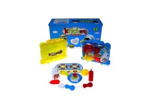 ZESTAW KUCHENNY W WALIZCE 18CM 2 KOLORY 9339