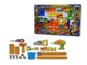 ZESTAW NARZĘDZI DINO 17-EL. ŚW. DŹW. 9780